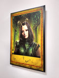 Cuadro firmado por Pom Klementieff (Mantis - Guardianes de la Galaxia)