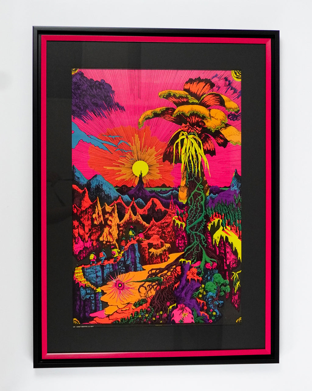 Lost Horizon Black Light Poster
