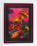Lost Horizon Black Light Poster